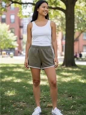 Champion Olive Green Shorts NWT